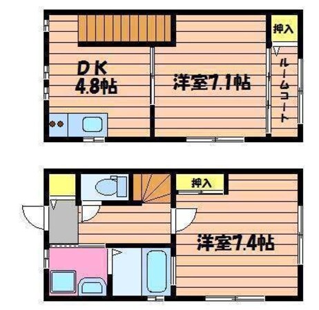 othello伍番館の物件間取画像